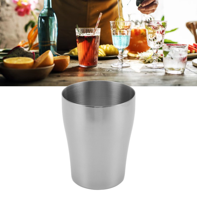 304 Stainless Steel Drinking Cups Hygienic Odorless Stackable Reusable Portable