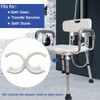Hand Held Shower Holder for Elderly - Transfer Bench, Stool,