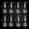 NOVSIGHT 9005 9006 LED Headlight Bulbs Combo 4 60000LM 260W