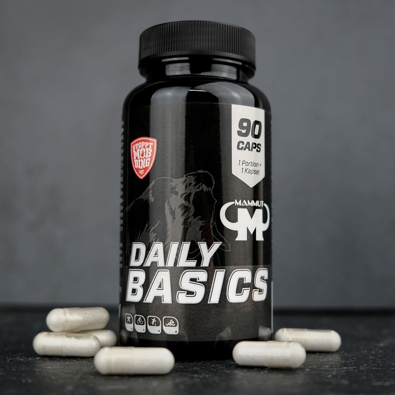 Mammut Nutrition Daily Basics - 90 pieces/tin high-quality mix of