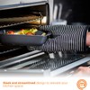 MasterChef Oven Mitts Heat Resistant, Set of 2 Baking Gloves,
