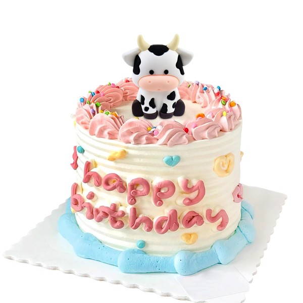 Ercadio - Paquete de 1 adornos de resina para cupcakes