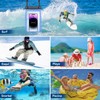 Bolsa Grande Impermeable para Teléfono Celular,Impermeable con Tira De Sellado,Bolsa