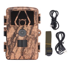 Trail Camera IP66 Waterproof 4K 60MP 0.2s Trigger 120° Wide Angle 940nm Infrared LEDs with 2inch Screen Hunting Camera for Wildlife Observation