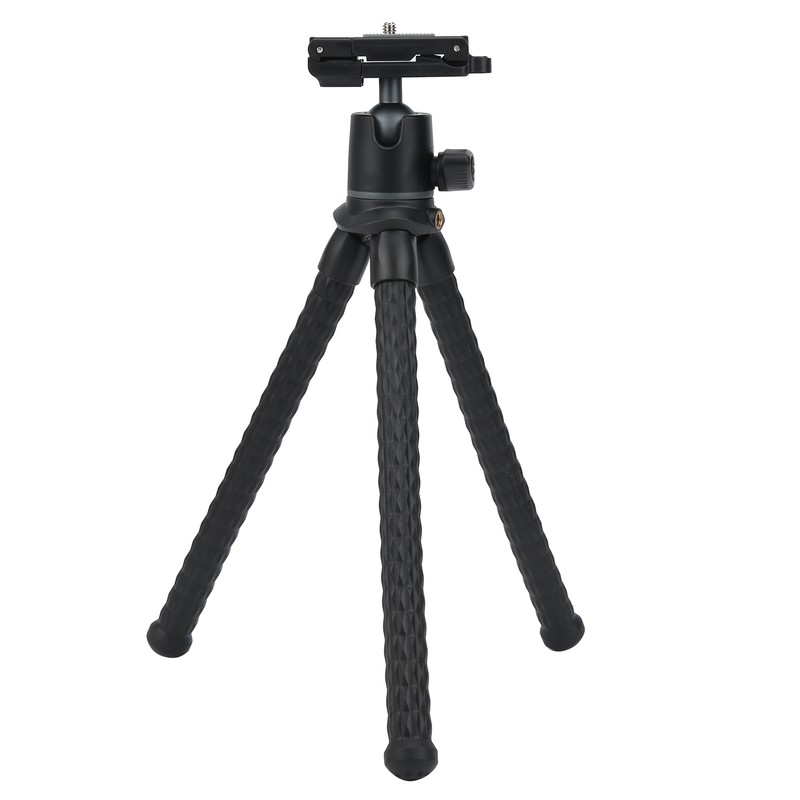 TELESIN Portable Tripod Stand Flexible Desktop 360° Ball Head Tripod