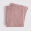 Brentfords Teddy Fleece Throw, Blush Pink, Double, 150 x 200