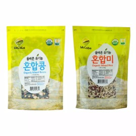McCabe ORGANIC Grain (2-Pack) (Mixed Rice and Mixed Bean) USDA & CCOF Certified
