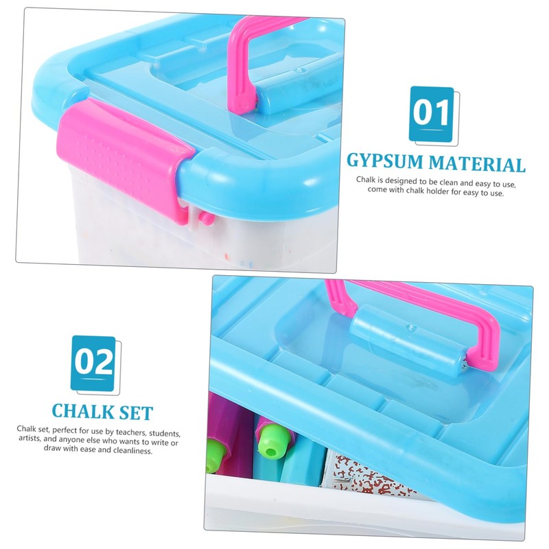 CIYODO 1 Set Chalk for Indoor Chalkboard of Vibrant School