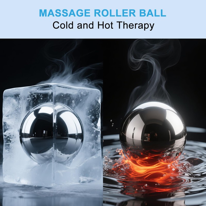 iECO Cryosphere Cold Massage Roller Ball – Ice Cold and