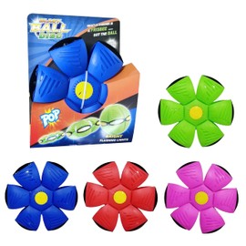 SJMR Frisbee Ball Junior - 15cm assorted color | Throw a Disc, Catch a Ball | 4-Inch Outdoor Toy for Kids | Ideal for Garden and Beach Play | Ages 5+