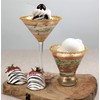 Golden Hill Studio Hand Painted Martini Glasses Set of 2