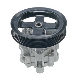 Wajir 1pc Power Steering Pump Without Reservoir with Pulley V8 for Lexus for LX470 4.7L 2003-2007,for Toyota for Land Cruiser 4.7L 2003-2007 for Tundra 4.7L 2004-2006 Crew WJR1070