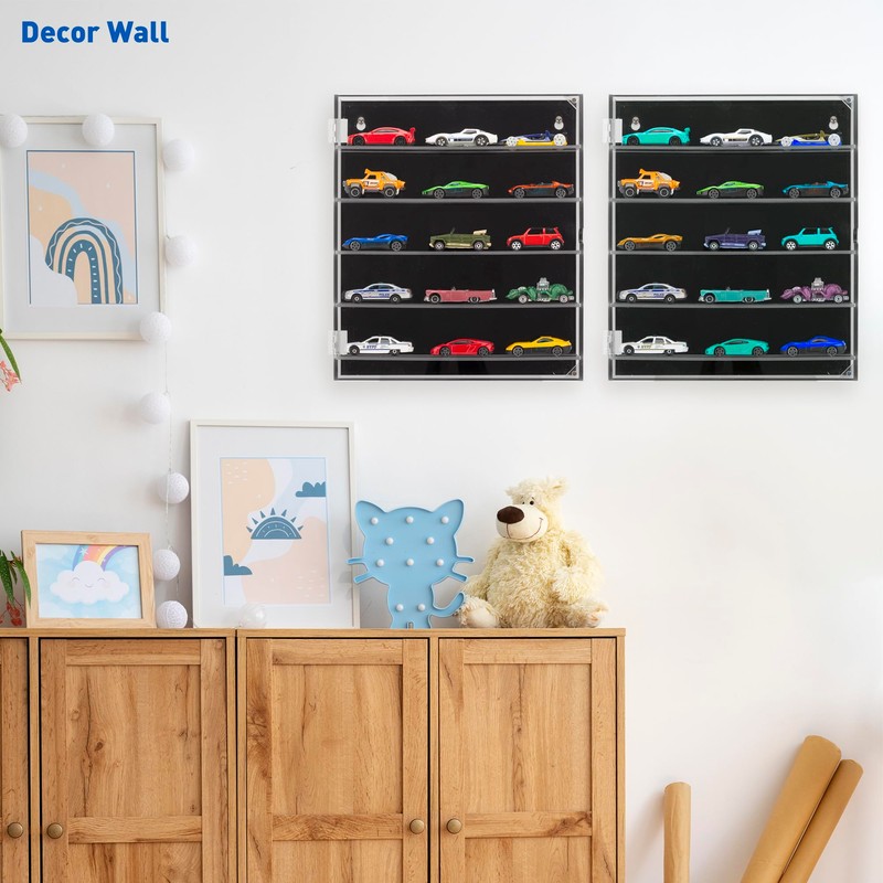 KISLANE 5-Tier Acrylic Toy Car Storage, Toy Cars & Matchbox
