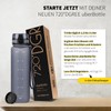 720°DGREE Water Bottle 1 Litre with Motivational Scale "uberBottle" +