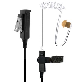 SHEEPDOG MICROPHONES 2-Wire Surveillance Earpiece Microphone, Security Headset, Compatible with Tait TP Series