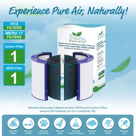 Breathe Naturally - Filter Bundle for Dyson TP04, DP04, HP04 Air Purifiers, Includes 1 HEPA and 1 Carbon Filter, Crafted to Maintain Fresh Airflow and Efficient Performance in Your Home or Office