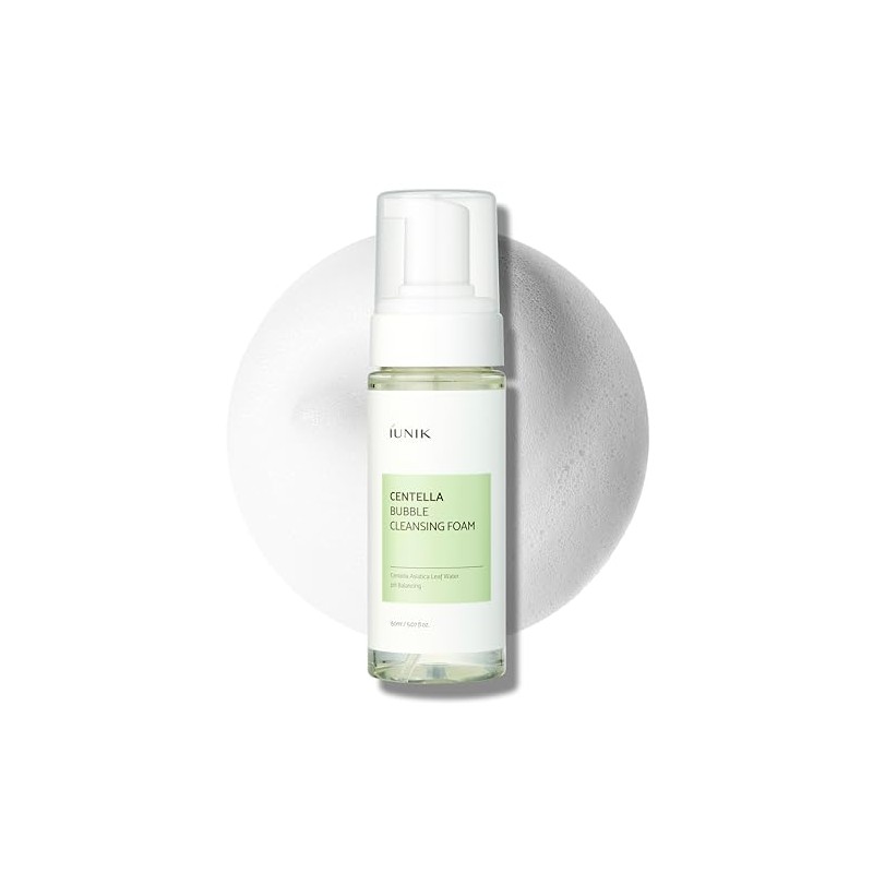 iUNIK Centella Espuma de limpieza de burbujas, 150 ml. oz.