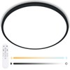 HOVENLA 24 Inch Large LED Flush Mount Ceiling Light Fixtures