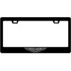 Exotic Carbon Fiber Aston Martin Silver Logo Carbon Fiber license