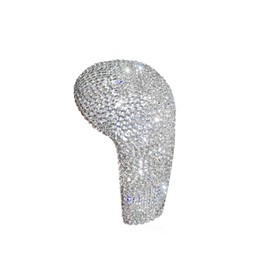 NIUHURU Compatible with Toyota Corolla Camry Avalon Levin Accessories Bling Shift Gear Lever Car Interior Bling Accessories for Women Fashion Rhinestone Crystal Decals