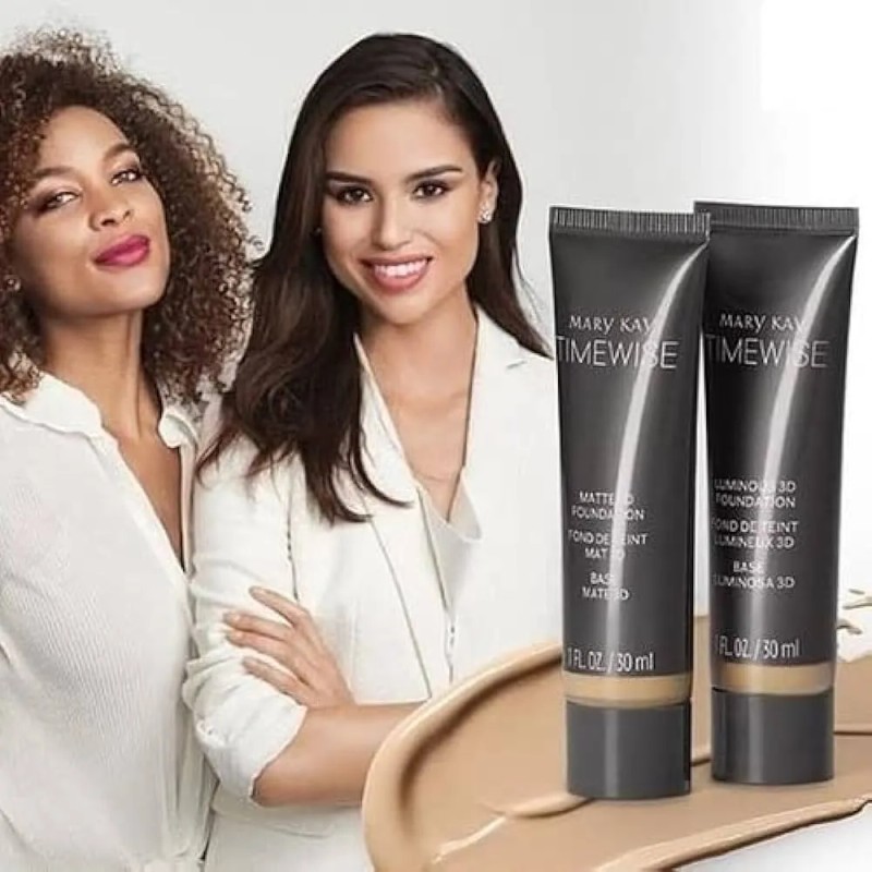 Nuevo Maquillaje Líquido Acabado Mate Time Wise 3d