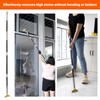 Gomake 4" Wide Razor Blade Scraper Tool with Adjustable 16''-58"(1.3ft