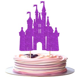 1 decorazione per torta a tema principessa, decorazione per torta di compleanno, addio al nubilato, matrimonio, festa, viola