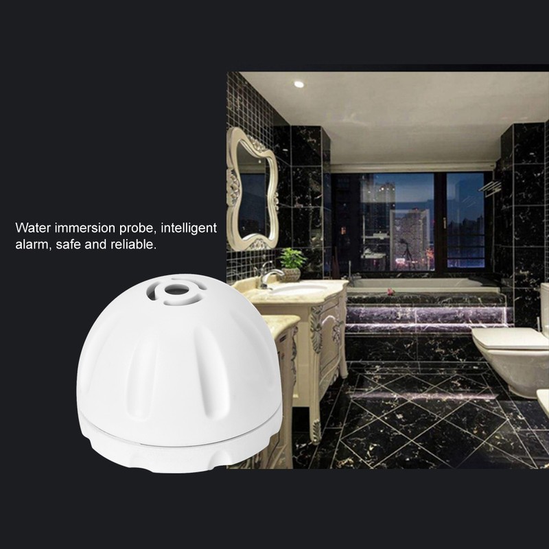 Water Leak Alarm Liquid Leakage Detector Sound Alarm Sensor Home
