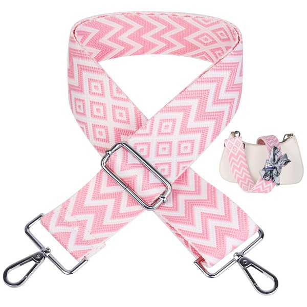 Ethnic Style Handbag Straps, Wide 5cm/2in Bag Strap, Polyester Shoulder