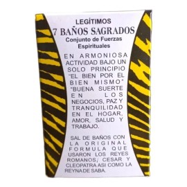 El Guerrero Mx 7 Baños Sagrados Limpieza Espiritual + 1 Polvo Regalo