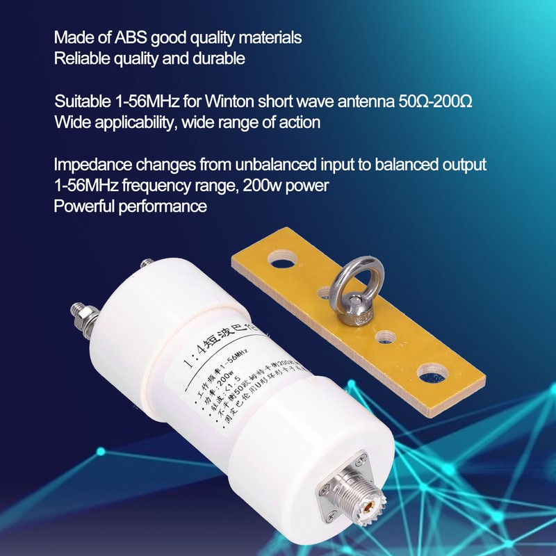1:4 Balun Suitable 156MHz for Winton Short Wave Antenna 200W