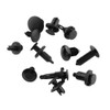 240pcs Universal Mounting Clips Plastic Car Push Pin Rivet Trim
