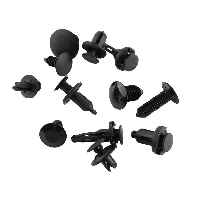 240pcs Universal Mounting Clips Plastic Car Push Pin Rivet Trim