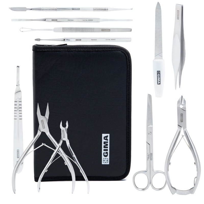 Gima - Podiatry Kit for Professional Pedicure and Manicure 11