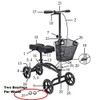 Replacement Parts for Drive 790/796/DV8 Knee Walkers - 19.Front Wheel