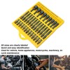 35Pcs Screwdriver Bit Set Magnetic S2 Steel 1/4in Hex Shank