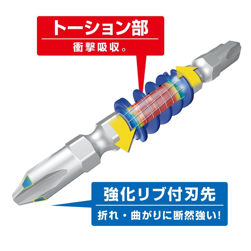 Vessel MX142150 Double Ended Bit Magnum with Plunging +2 x