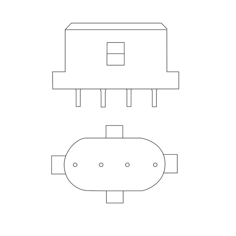 Ushio BC8832 3000178 - CF9SE/841-9W - 4 Pin 2G7 Base