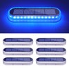 Honalia Blue Solar Dock Deck Driveway Lights Solar Powered 6
