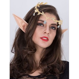 Tiara Crystal Crown Wedding Crystal Tiara Gold Princess Crown Rhinestone Tiaras crowns and birthday for Women Girls Hair Accessories for Bridal Hair Prom Princess (gold)