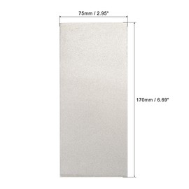 sourcing map Diamond Whetstone Sharpening Stone, 170mm x 75mm 180 Grit Sharpener Grinding Plate Abrasive Tool