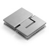 Ranbo Heavy Duty 180 Degree Shower Glass Door Hinge, Solid