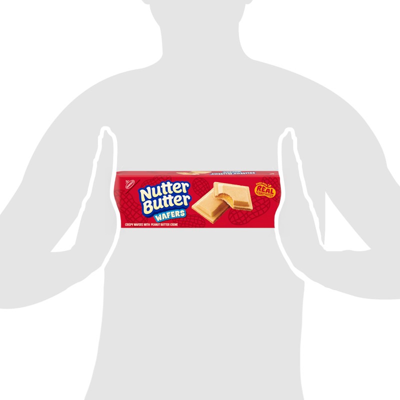 Nutter Butter Peanut Butter Wafer Cookies, 12 - 10.5 oz