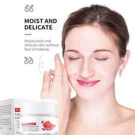 Rostblant face cream Granatapfel Gesichtscreme, Naturkosmetik Gesichtsbehandlung Creme verhindert Pigmentflecken, Feuchtigkeitscreme reduziert Falten und erhöht die Elastizität