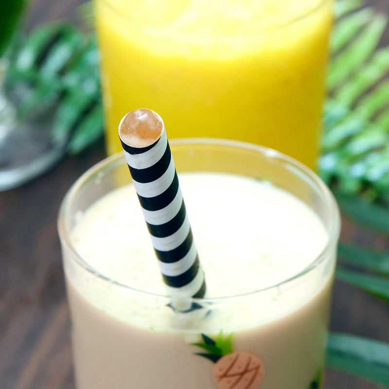 ALINK Paper Boba Straws, 4-Layer Heavy Duty, 12mm Extra Wide
