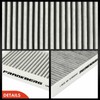 Frankberg Cabin Air Filter Pollen Filter with Activated Carbon Filter