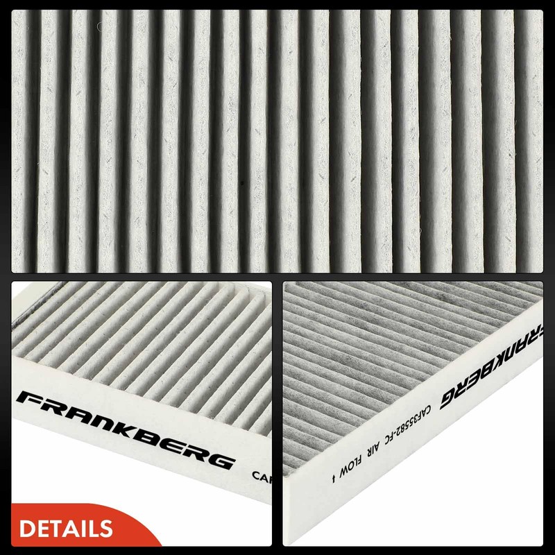 Frankberg Cabin Air Filter Pollen Filter with Activated Carbon Filter