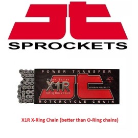 JT Front Rear Sprocket Kit 15T 48T and 428 X-Ring Chain Yamaha XT250 2008-2025