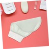 BIUDECO 2 Silk Exfoliating Mitts Pink Body Scrubber Glove Exfoliating