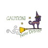 CafePress New Driver 5.5" Round Car Magnet Magnetic Bumper Display